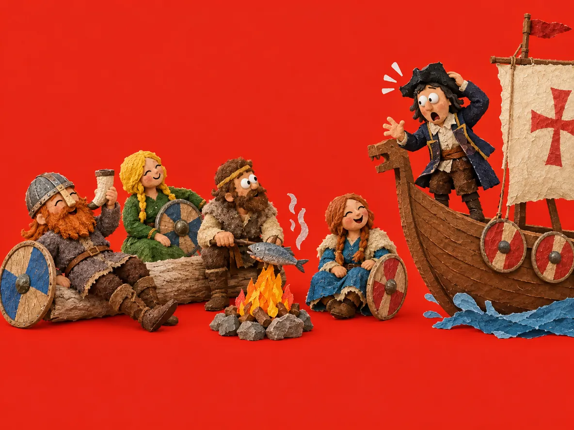 Los vikingos llegaron antes que Colón